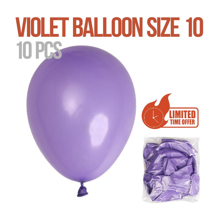 Violet Balloon s10 x 10